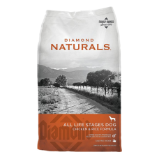 Diamond Naturals Chicken & Rice Formula All Life Stages Dry Dog Food