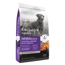 Exclusive Signature Performance 30/20 Chicken & Brown Rice Formula Dog Food